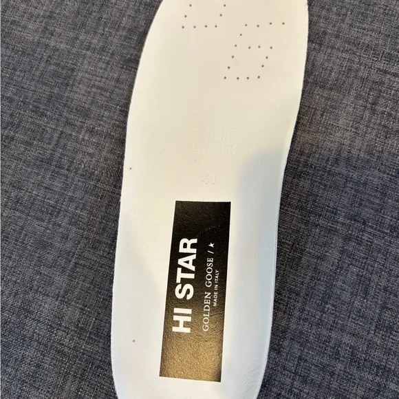 Golden Goose Black Sneakers with Glitter Heel - Picture 9 of 12